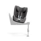 Cybex PRIAM Fold Cot Newborn to Toddler Travel System Bundle - Style City Grey & Chrome Brown Frame