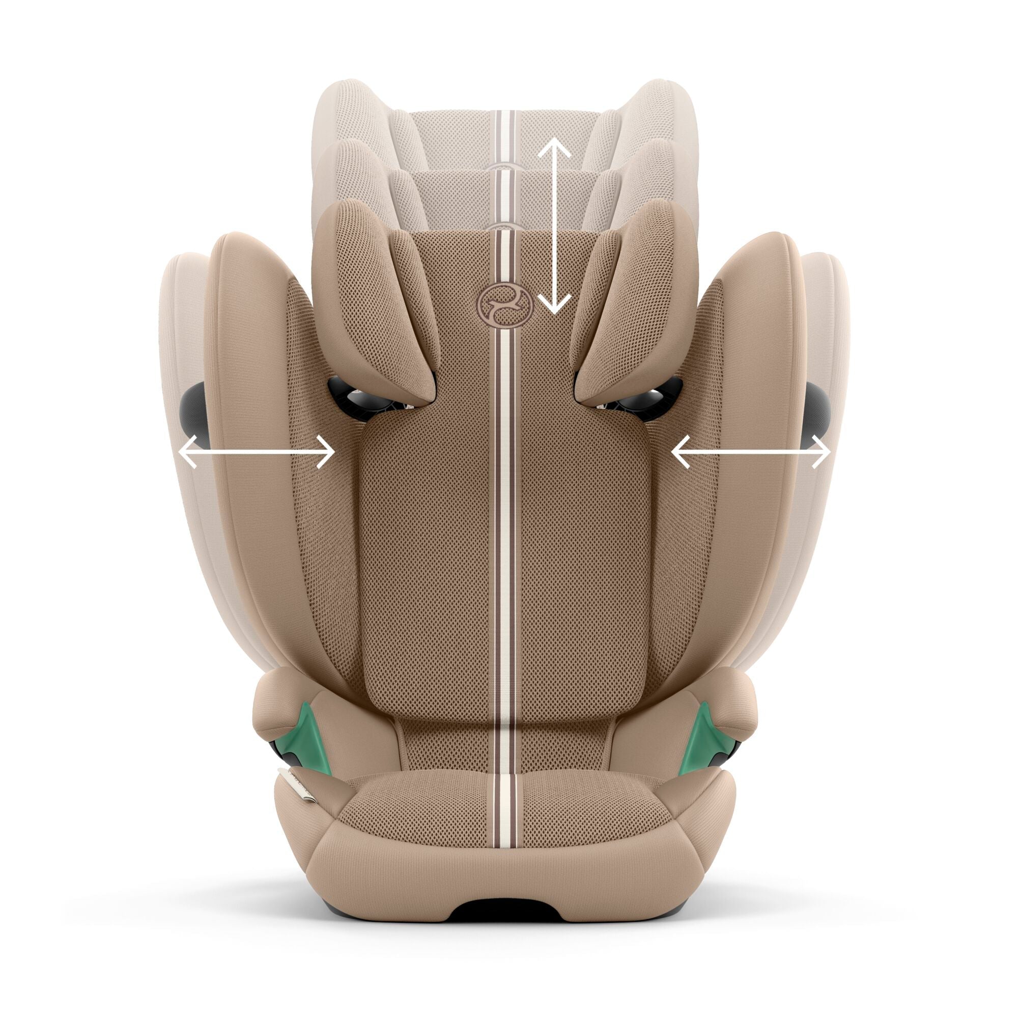 Cybex Solution G2 i-Size Plus Foldable Child Car Seat - Almond Beige
