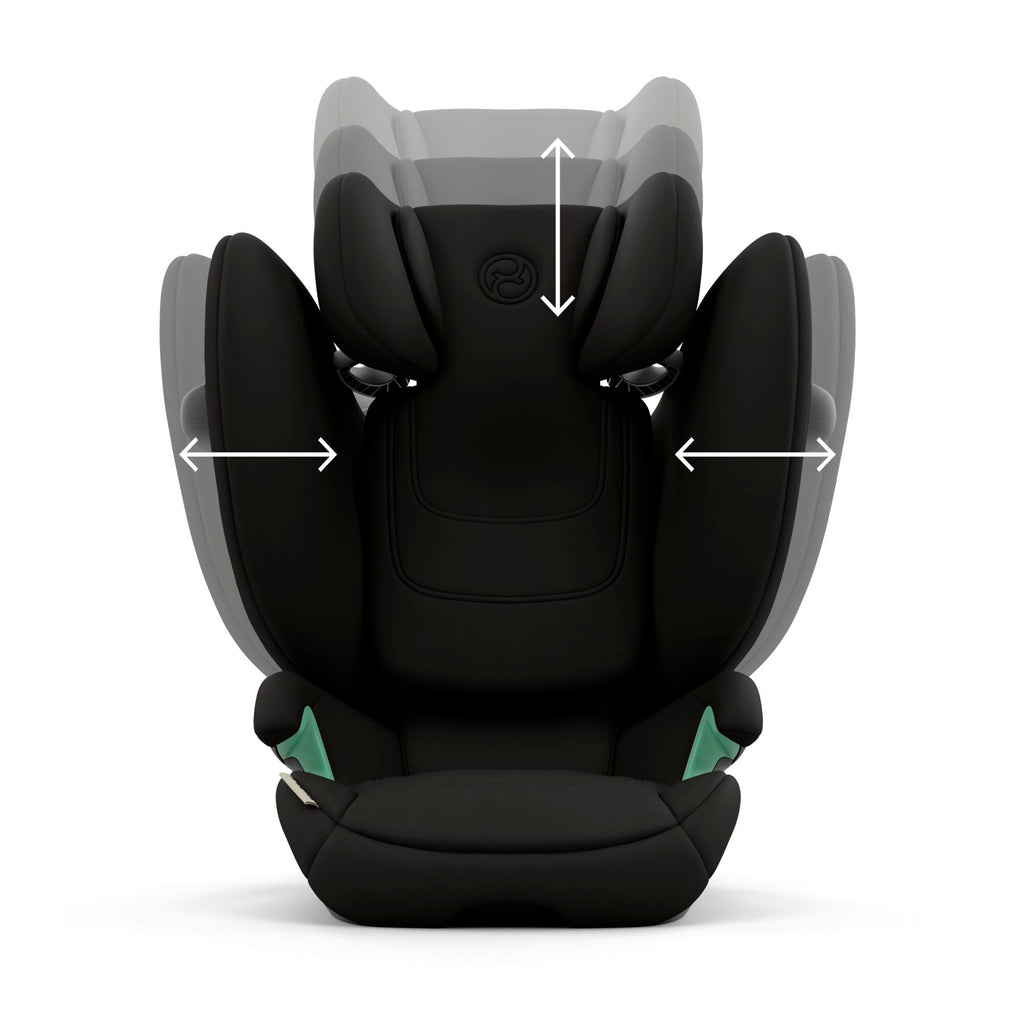 Cybex Solution G2 i-Size Foldable Child Car Seat - Magic Black