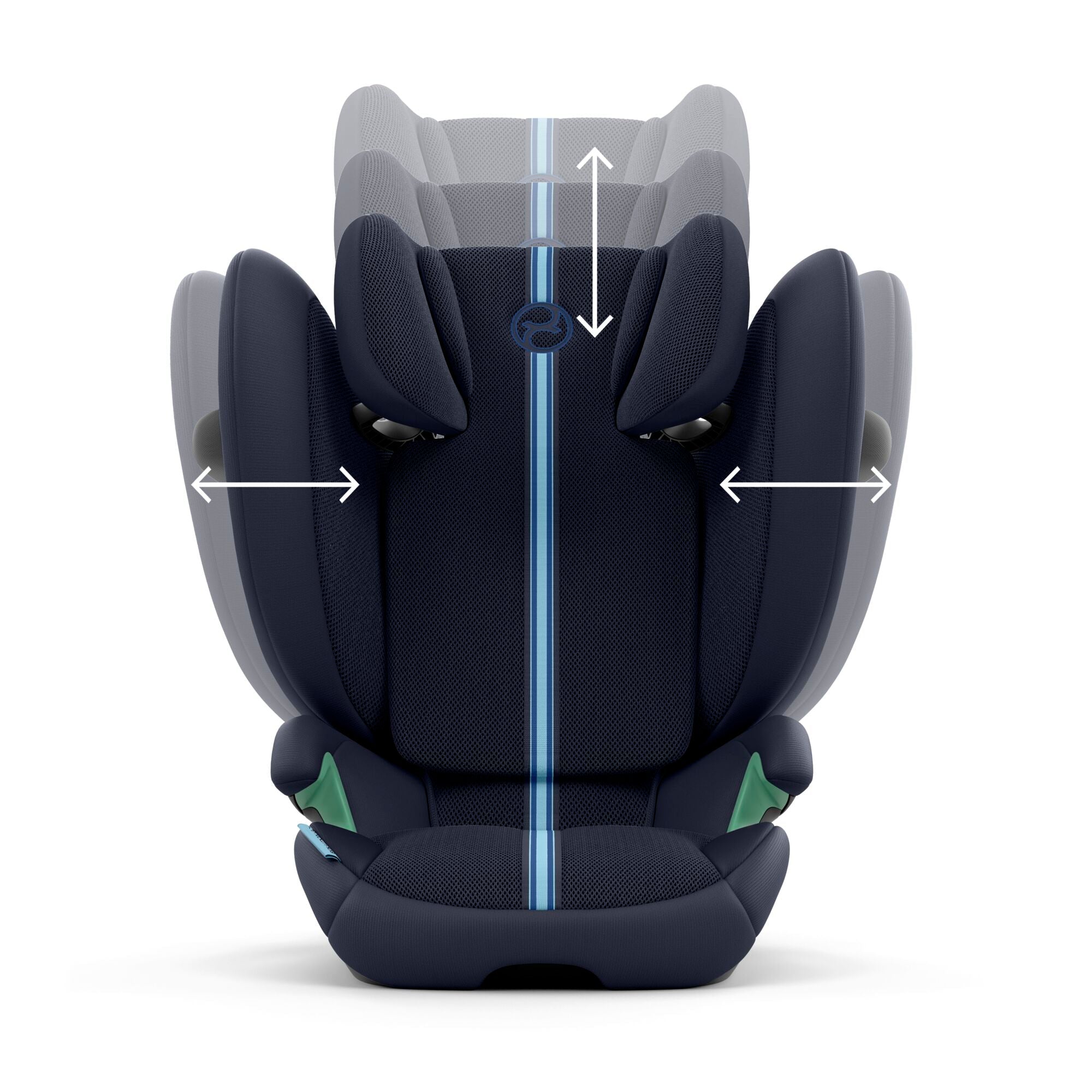 Cybex Solution G2 i-Size Plus Foldable Child Car Seat - Ocean Blue