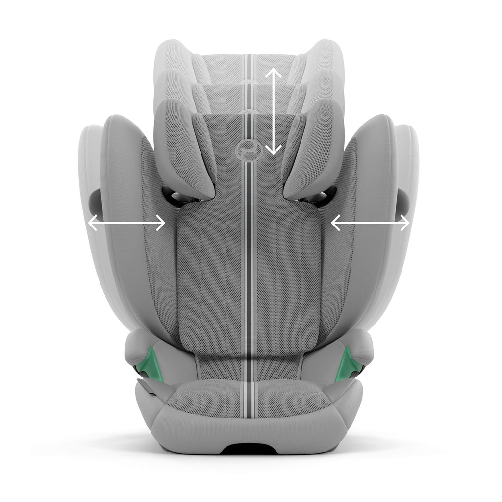Cybex Solution G2 i-Size Plus Foldable Child Car Seat - Stone Grey