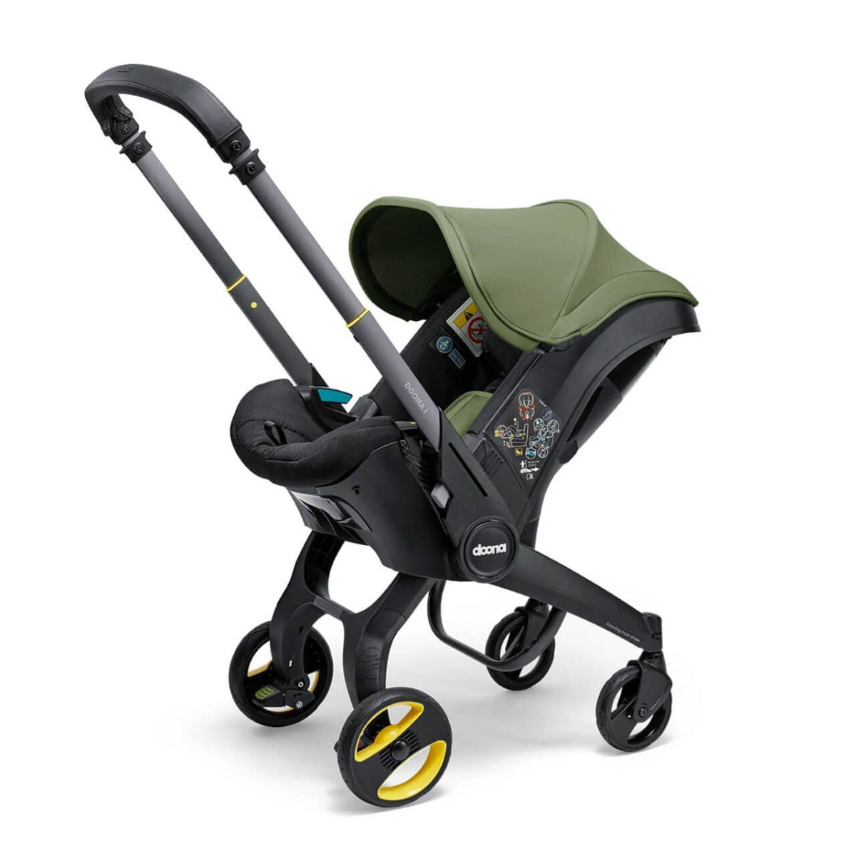 Doona i Infant Car Seat Stroller - Desert Green 3