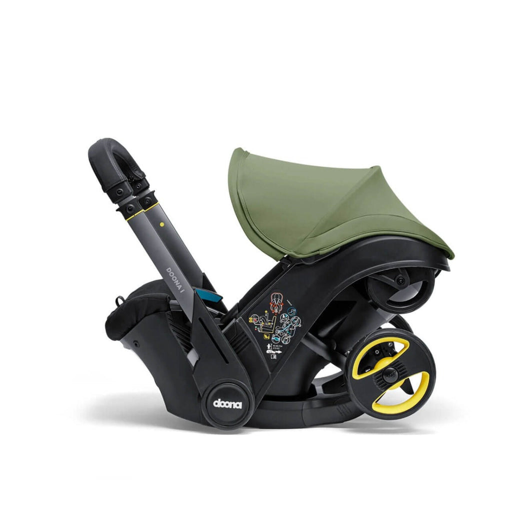 Doona i Infant Car Seat Stroller + IsoFix Base - Desert Green 12