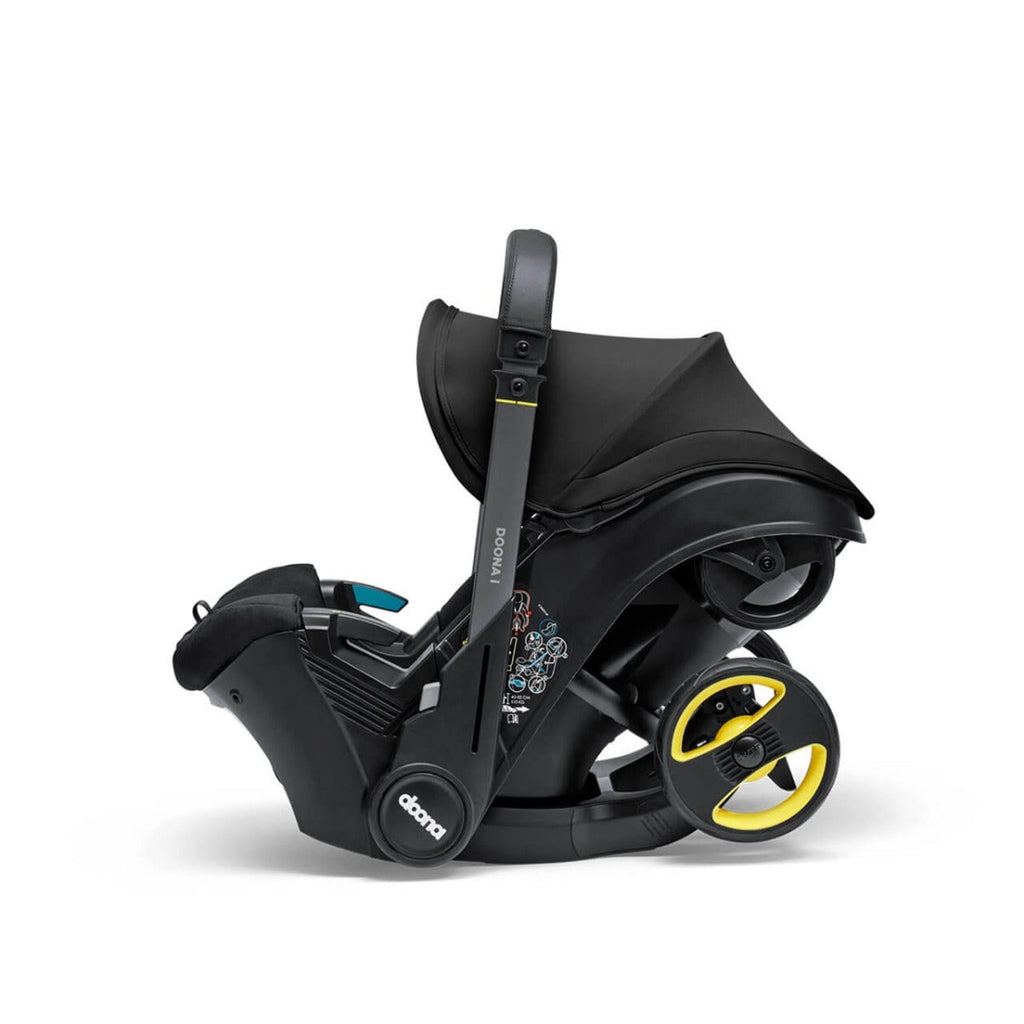Doona i Infant Car Seat Stroller + IsoFix Base - Nitro Black 12