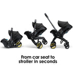 Doona i Infant Car Seat Stroller + IsoFix Base - Nitro Black 13