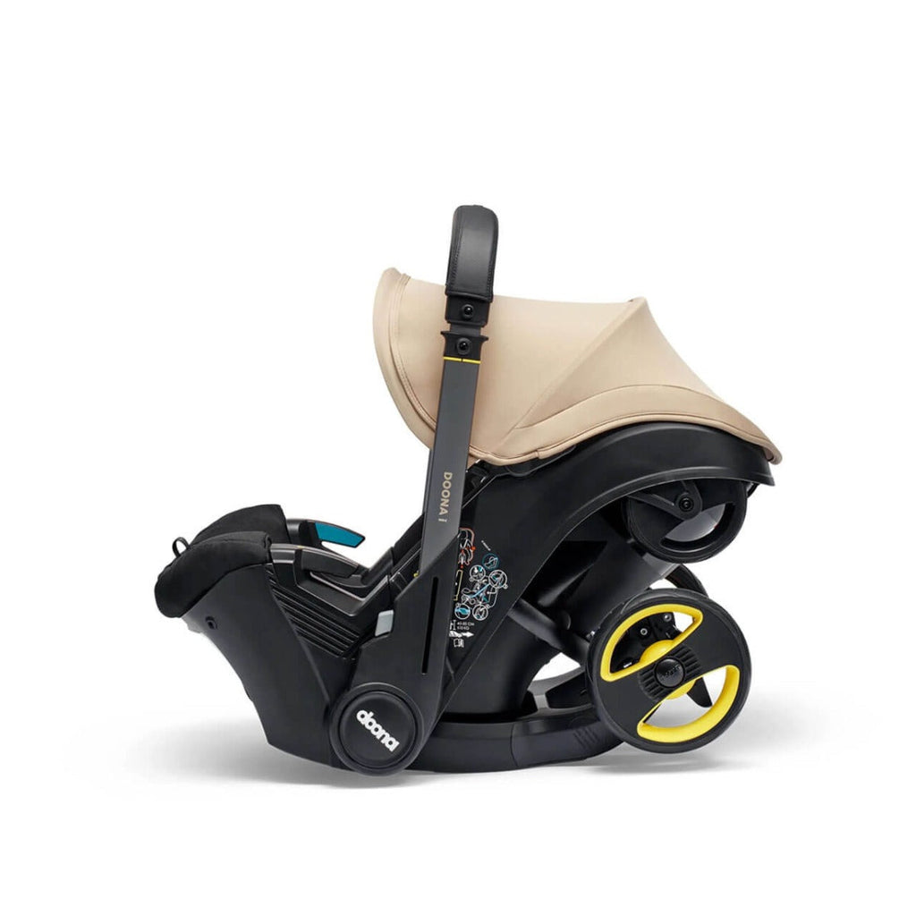 Doona i Infant Car Seat Stroller + IsoFix Base - Sahara Sand 13