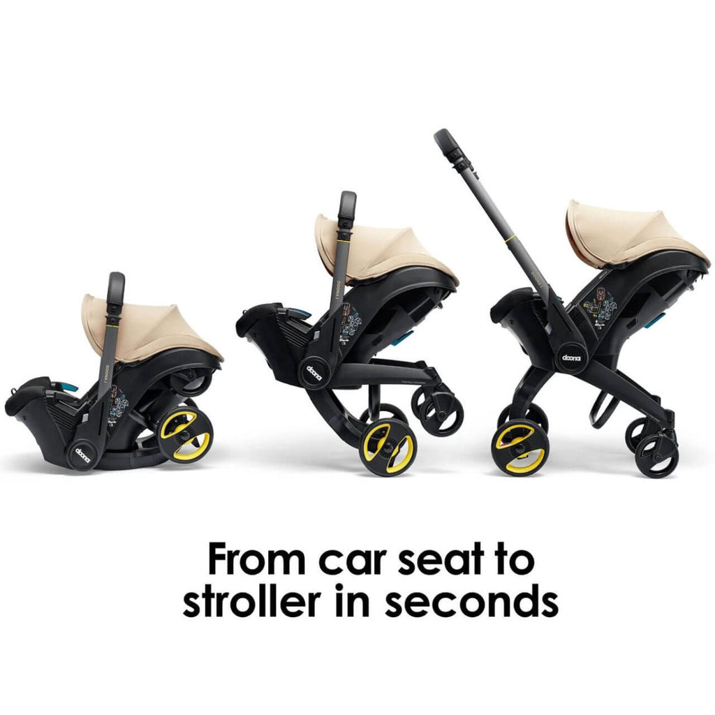 Doona i Infant Car Seat Stroller - Sahara Sand 8