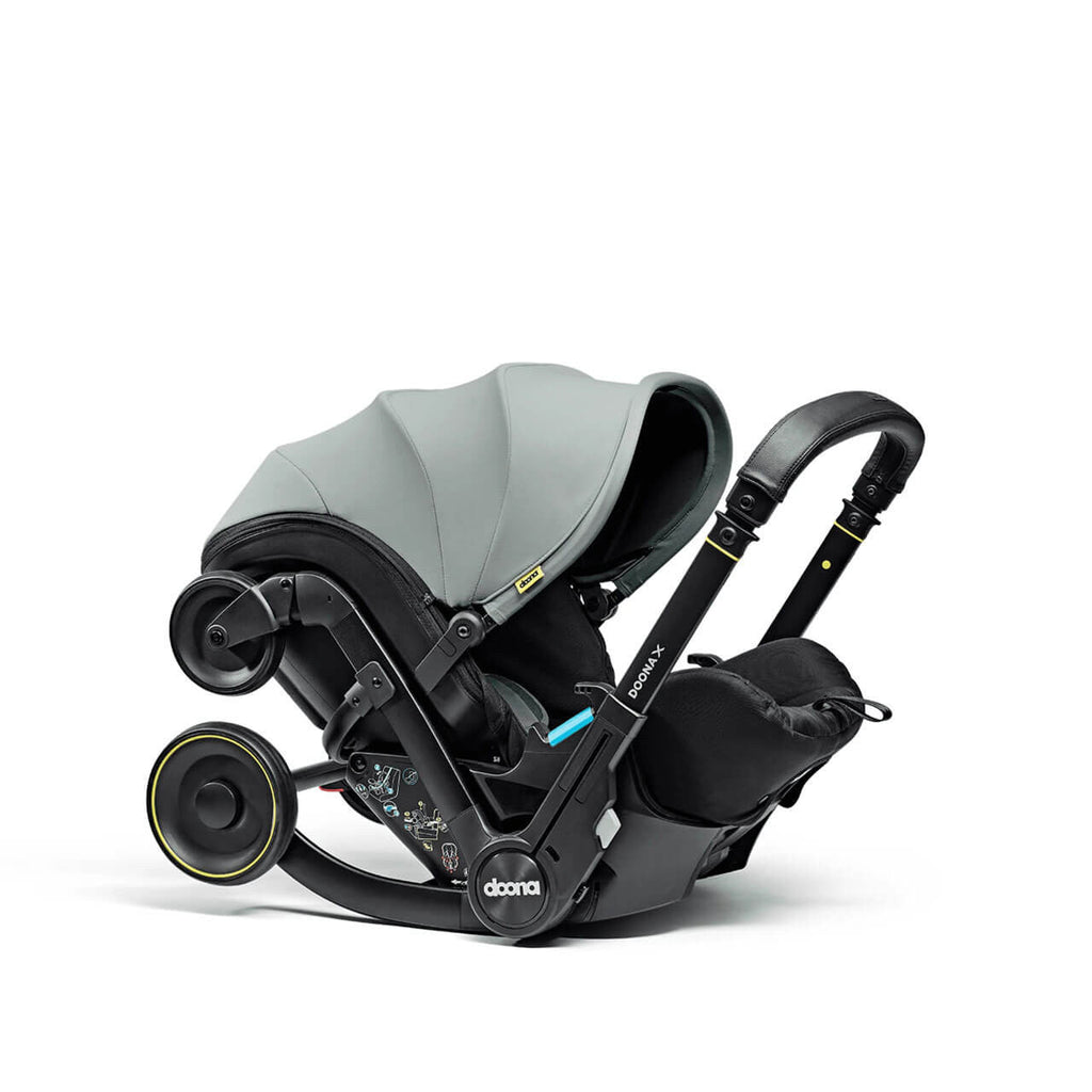 Doona X Infant Car Seat Stroller + IsoFix Base - Dusty Sage 5
