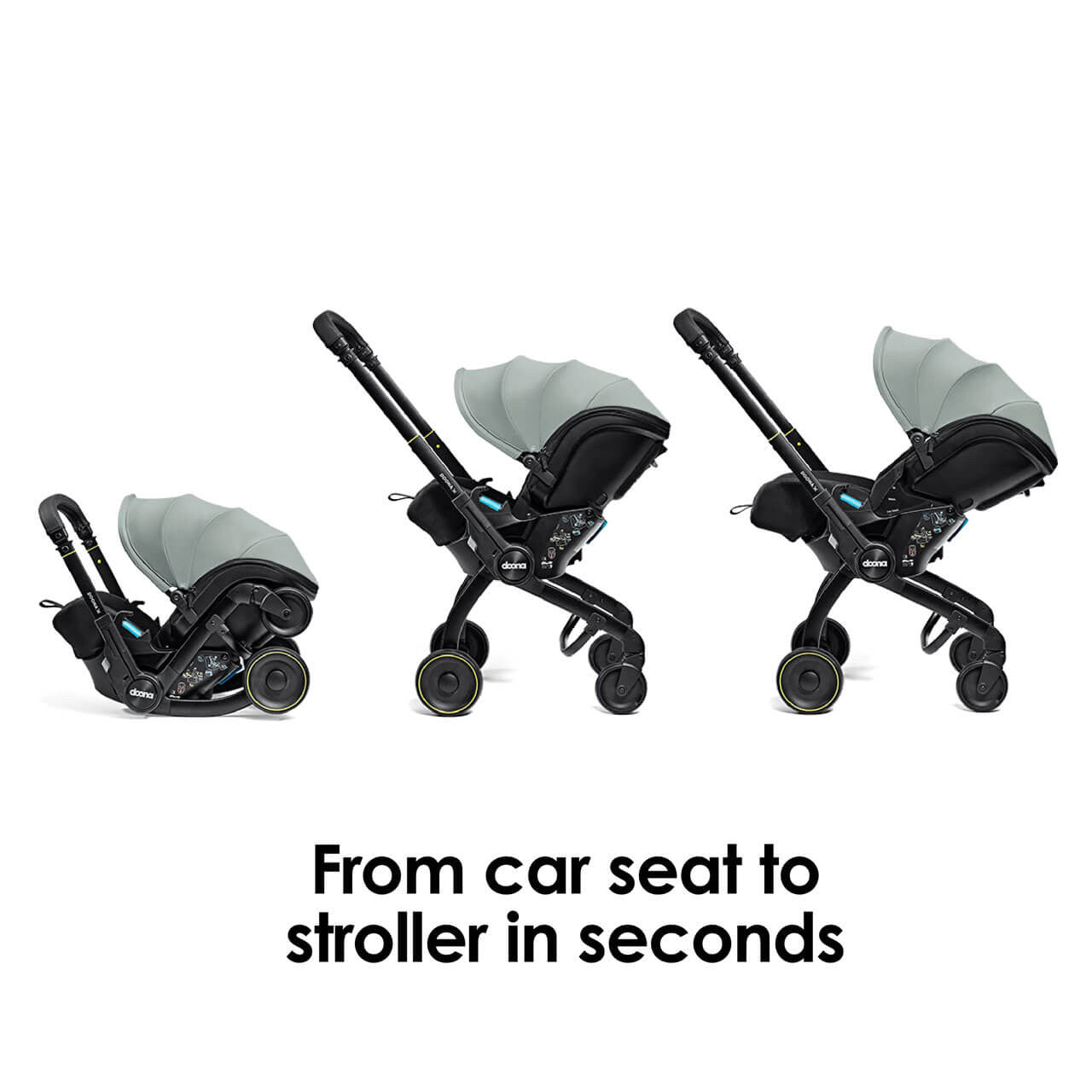 Doona X Infant Car Seat Stroller - Dusty Sage 5
