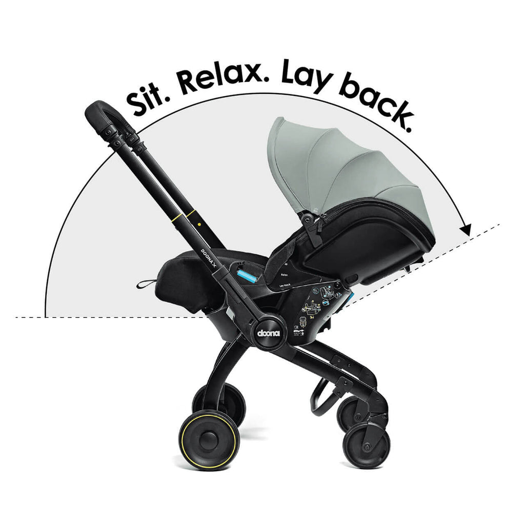 Doona X Infant Car Seat Stroller - Dusty Sage 6