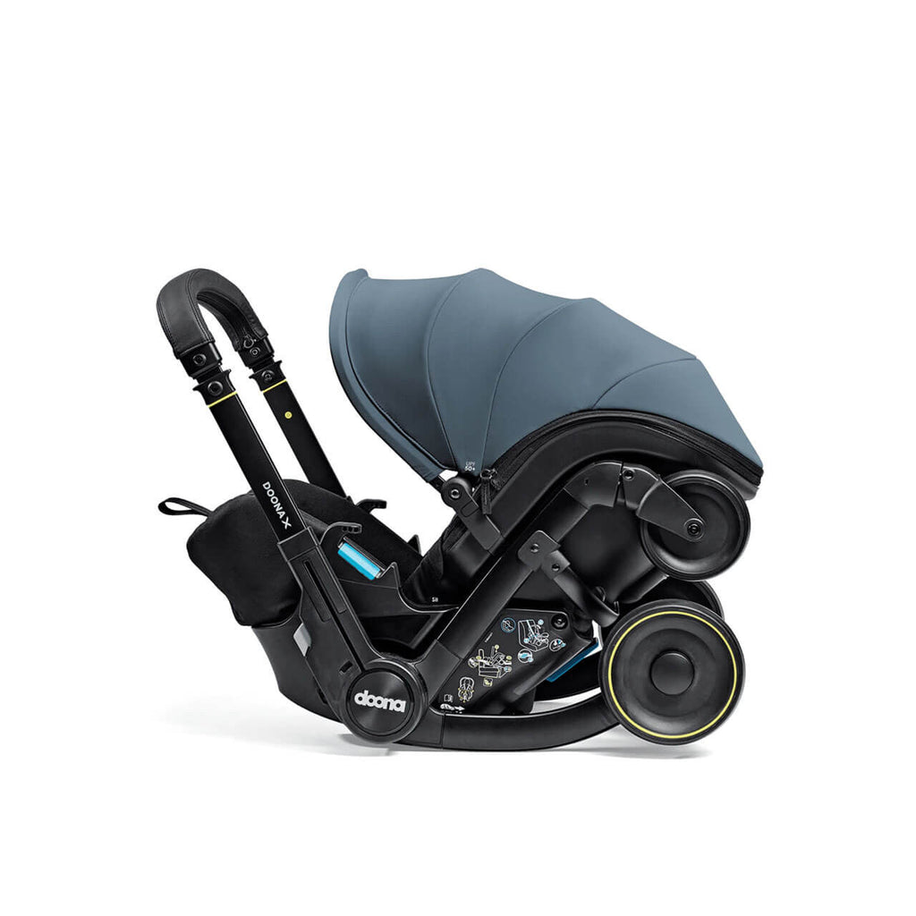 Doona X Infant Car Seat Stroller + IsoFix Base - Ocean Blue 8