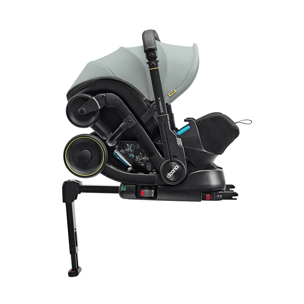 Doona X Infant Car Seat Stroller + IsoFix Base - Dusty Sage 4