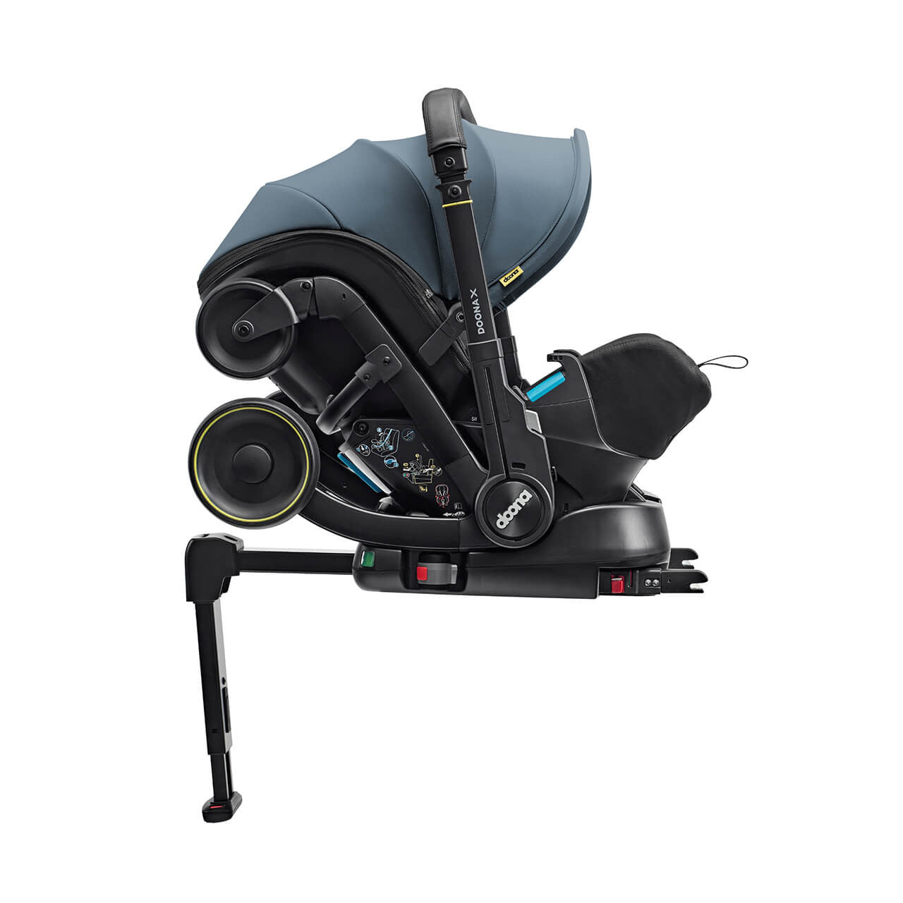 Doona X Infant Car Seat Stroller + IsoFix Base - Ocean Blue 4