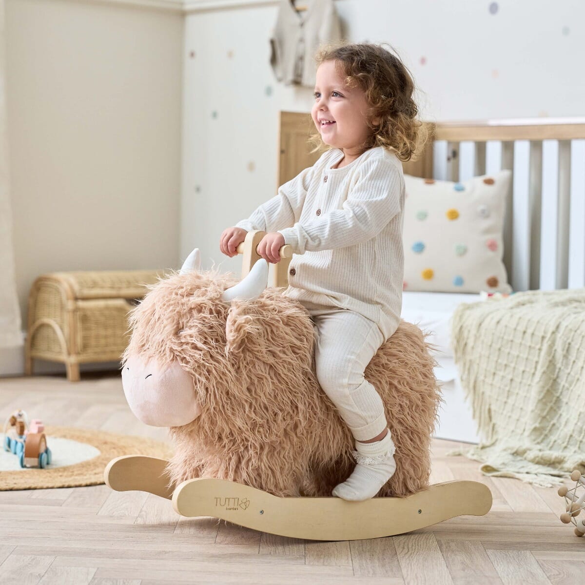 Tutti Bambini Douglas the Highland Cow Rocking Toy - Default Title