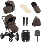 Egg 3 Luxury Maxi-Cosi Cabriofix i-Size Travel System Bundle - Chocolate Velvet 1