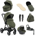 Egg 3 Luxury Shell 360 Travel System Bundle - Sage