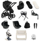 Egg 3 Ultimate Shell 360 Car Seat & Nursery Essentials Bundle - Panther