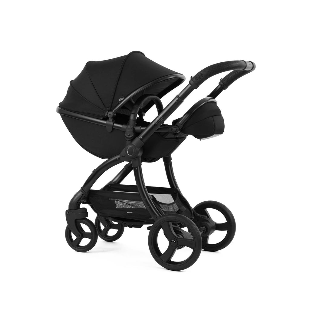 Egg 3 Ultimate Shell 360 Car Seat & Nursery Essentials Bundle - Panther
