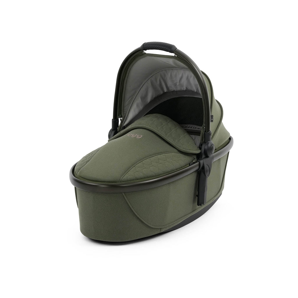 Egg 3 Ultimate Shell 360 Car Seat & Nursery Essentials Bundle - Sage