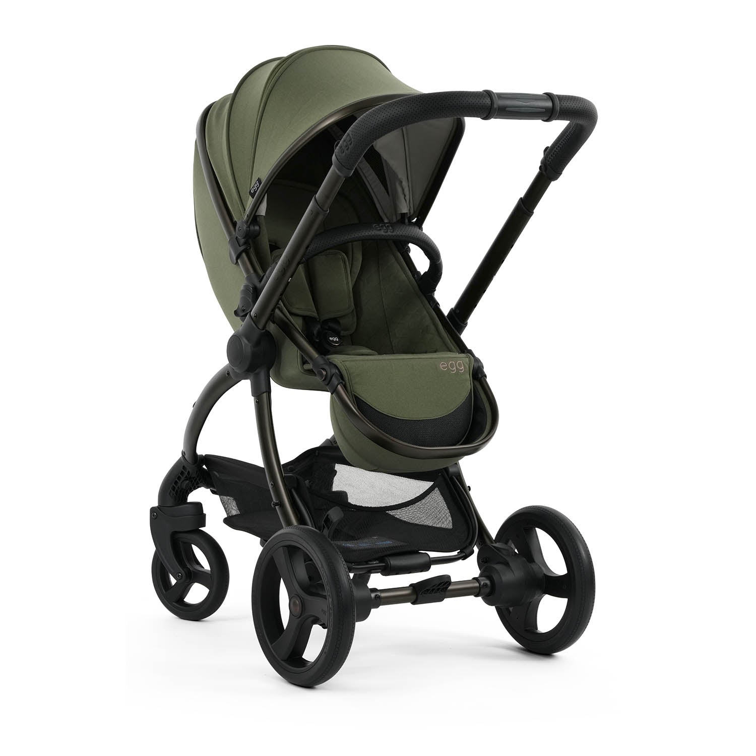 Egg 3 Luxury Shell 360 Travel System Bundle - Sage