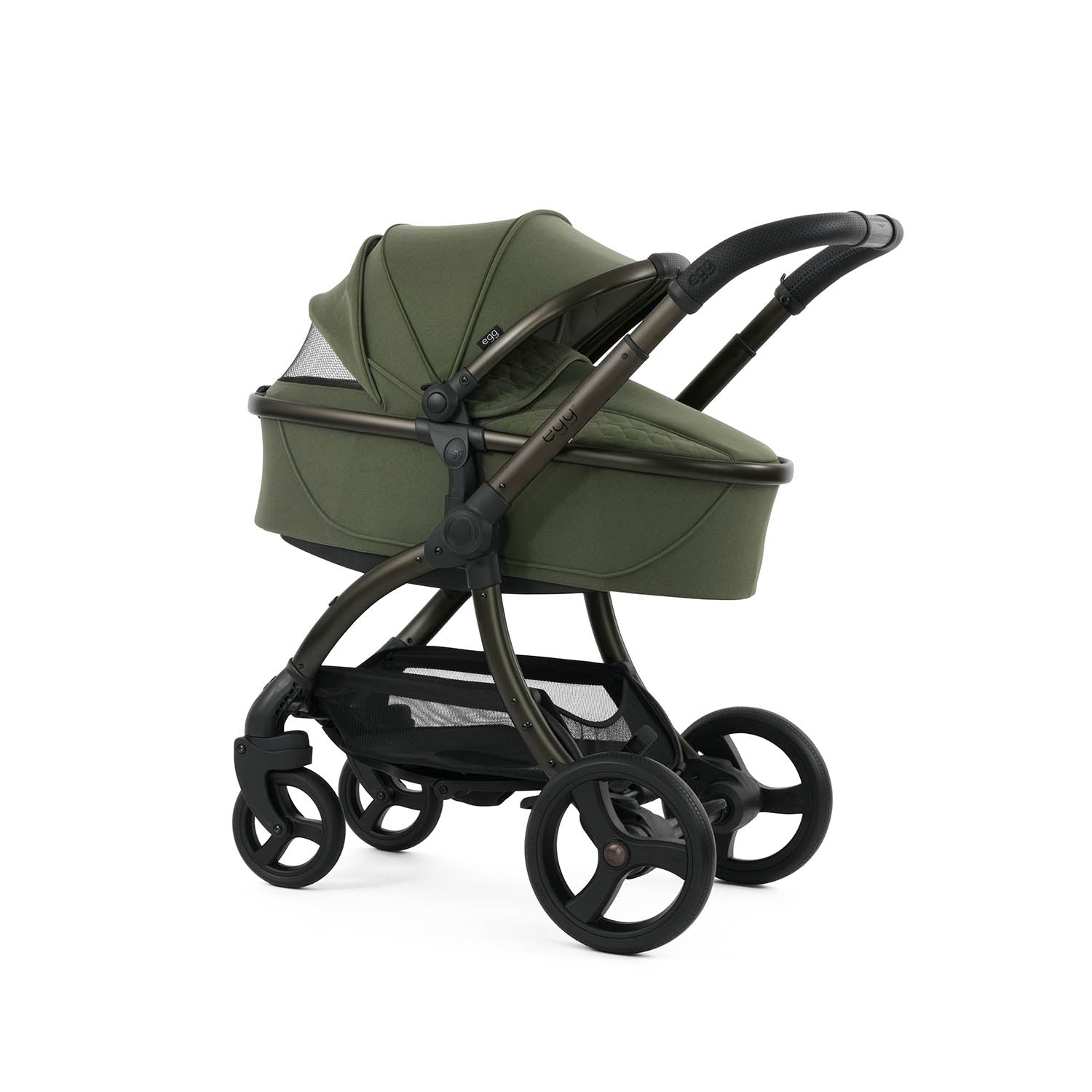Egg 3 Luxury Shell 360 Travel System Bundle - Sage