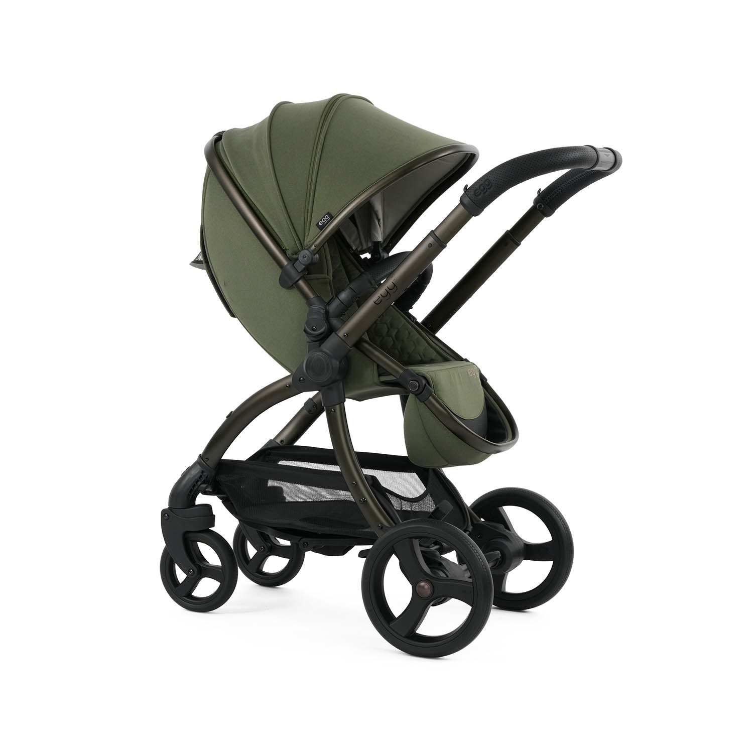Egg 3 Luxury Shell 360 Travel System Bundle - Sage