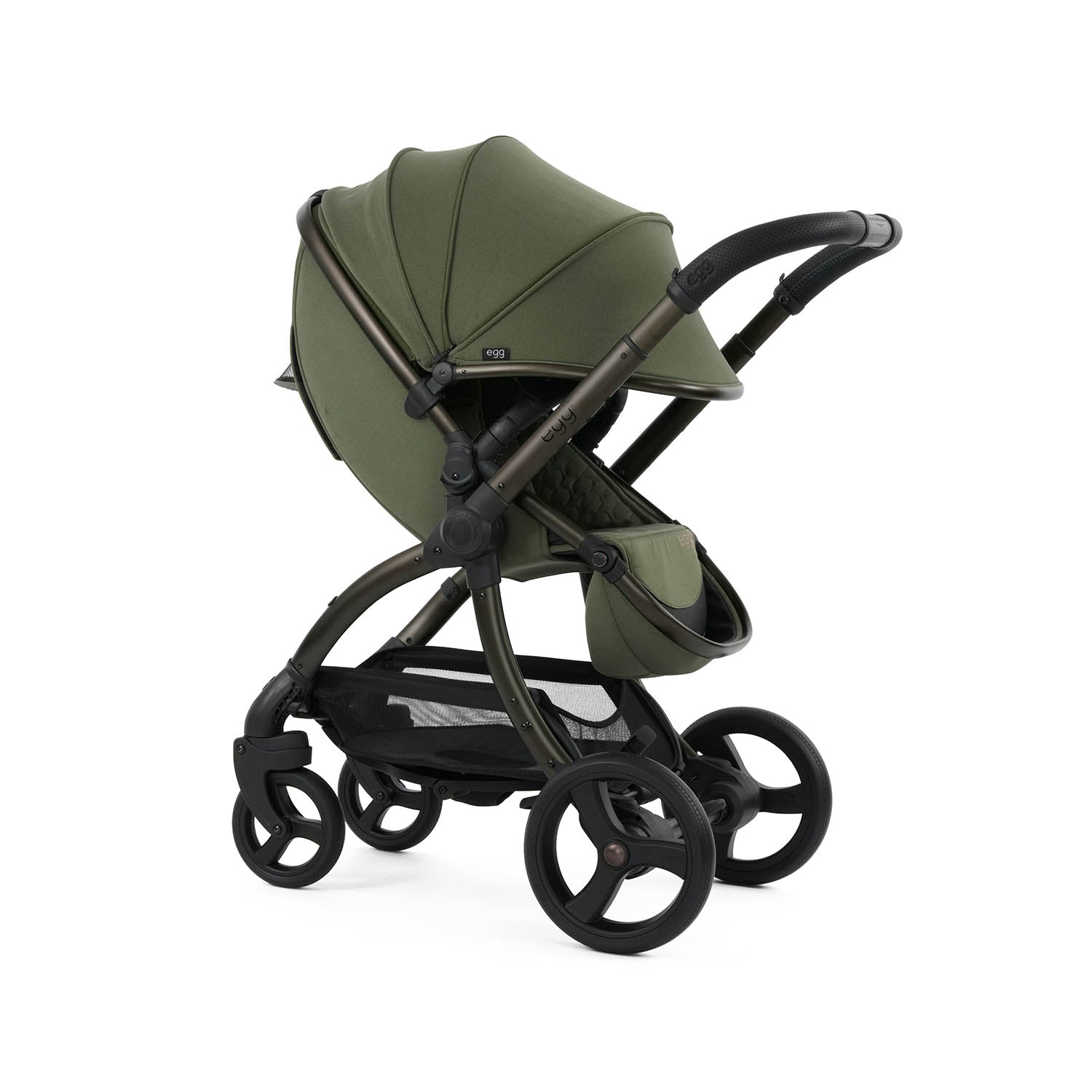Egg 3 Ultimate Shell 360 Car Seat & Nursery Essentials Bundle - Sage
