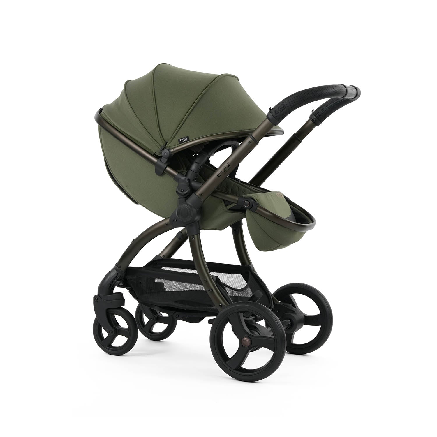 Egg 3 Ultimate Shell 360 Car Seat & Nursery Essentials Bundle - Sage