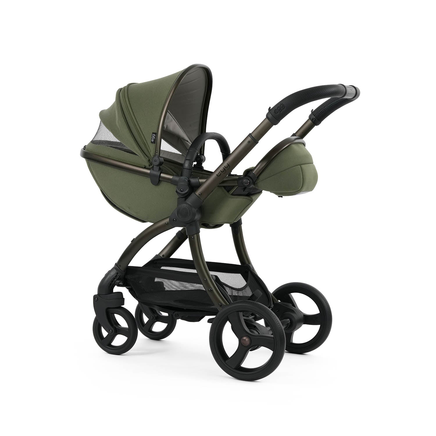 Egg 3 Ultimate Shell 360 Car Seat & Nursery Essentials Bundle - Sage