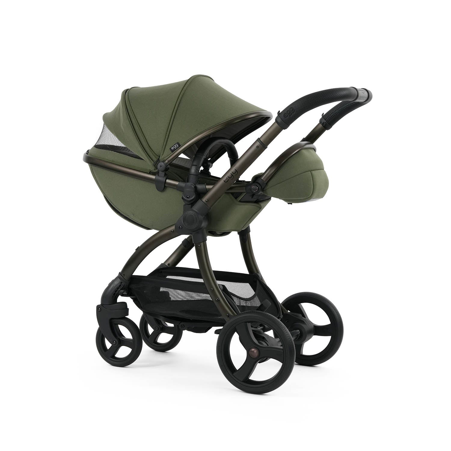 Egg 3 Ultimate Shell 360 Car Seat & Nursery Essentials Bundle - Sage