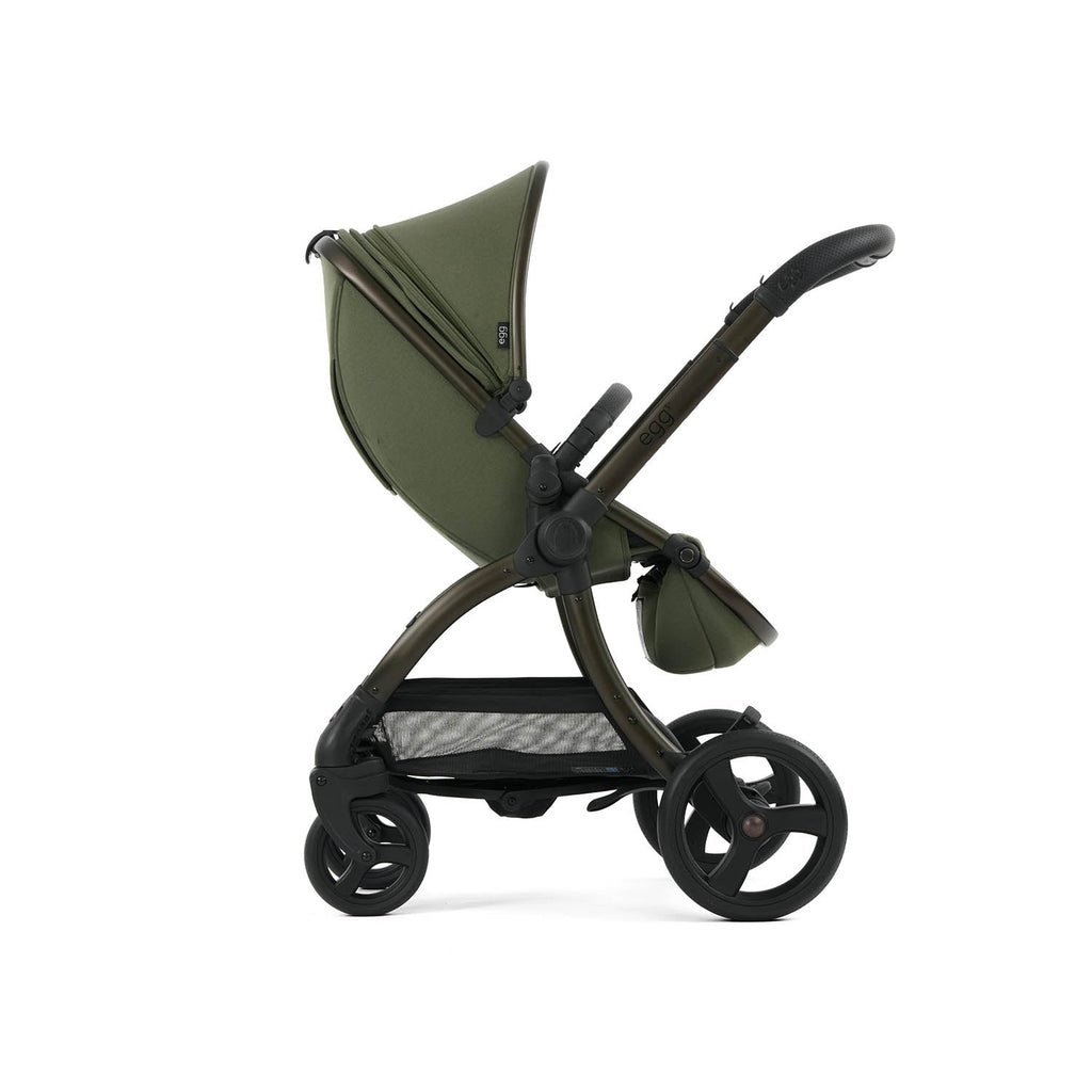 Egg 3 Ultimate Shell 360 Car Seat & Nursery Essentials Bundle - Sage
