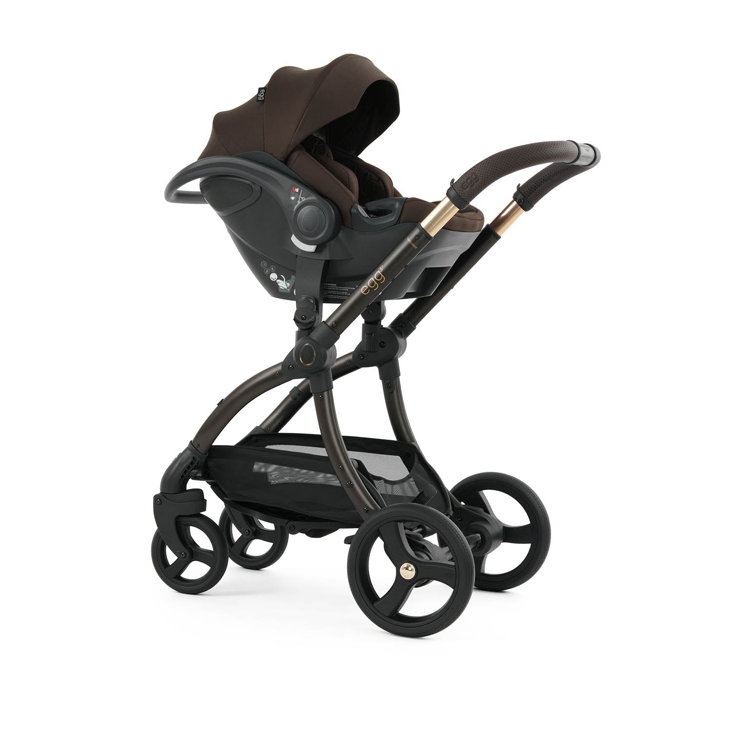 Egg 3 Luxury Shell i-Size Special Edition Travel System Bundle - Turkish Coffee