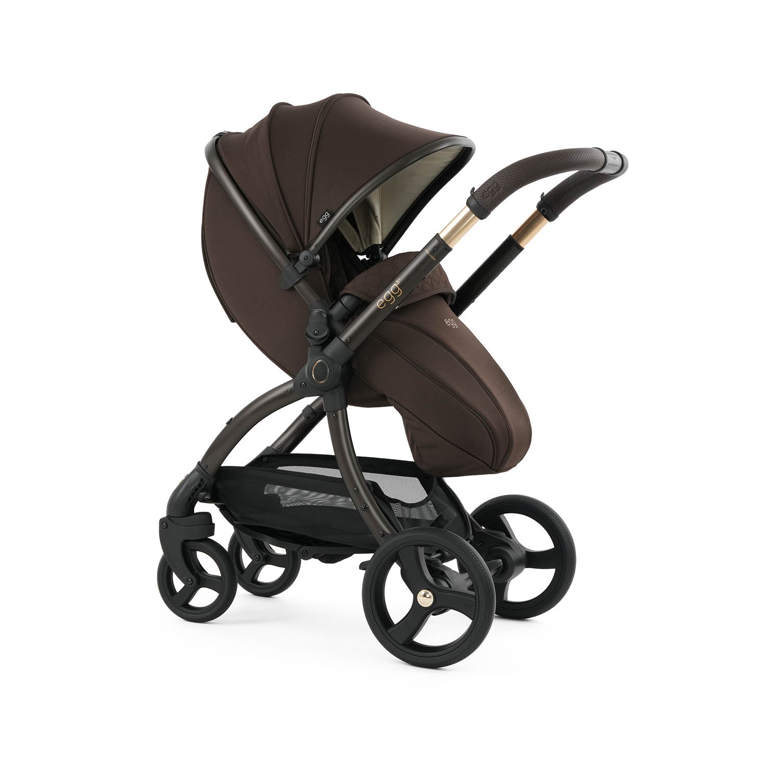 Egg 3 Luxury Maxi-Cosi Cabriofix i-Size Special Edition Travel System Bundle - Turkish Coffee