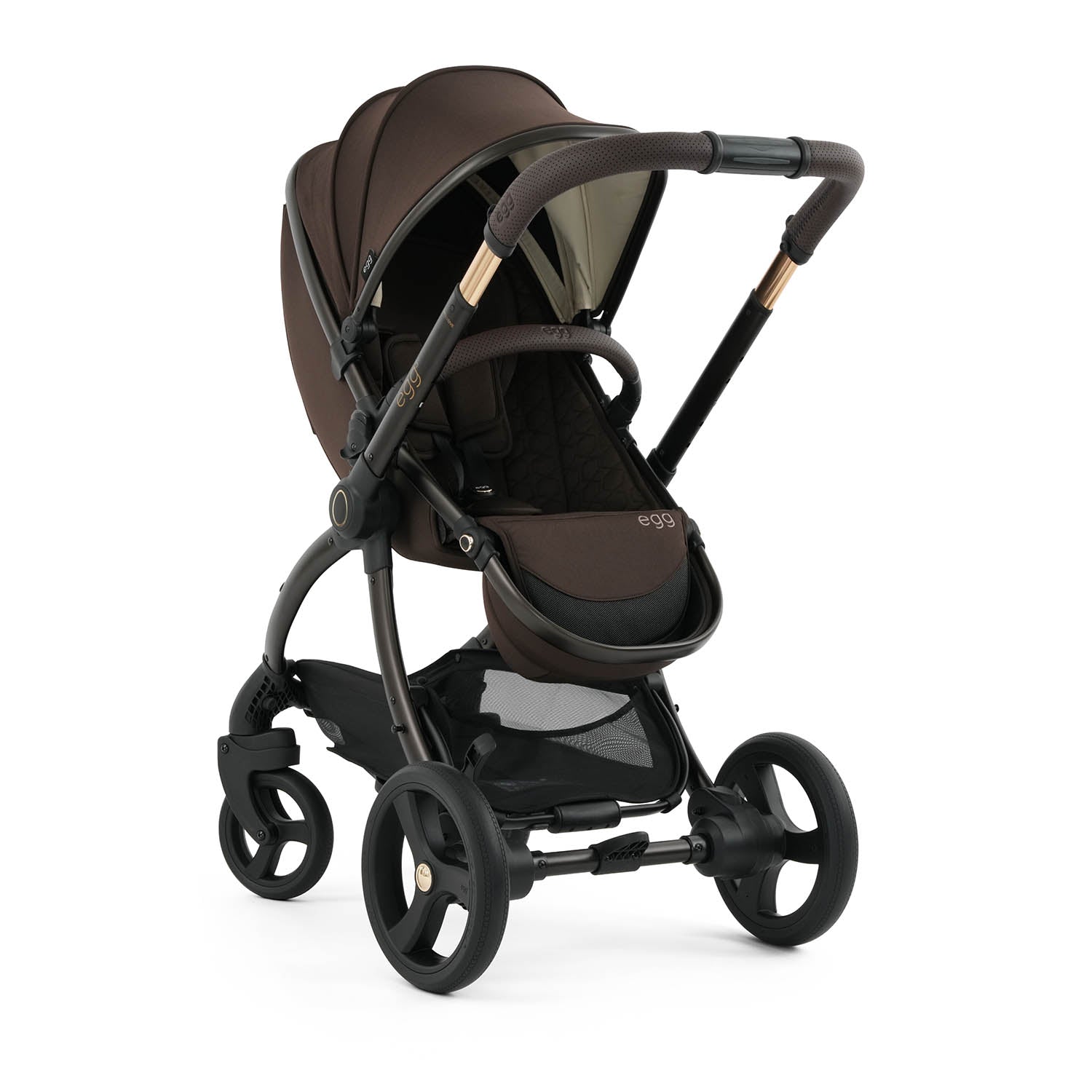 Egg 3 Luxury Maxi-Cosi Pebble 360 Pro2 i-Size Special Edition Travel System Bundle - Turkish Coffee