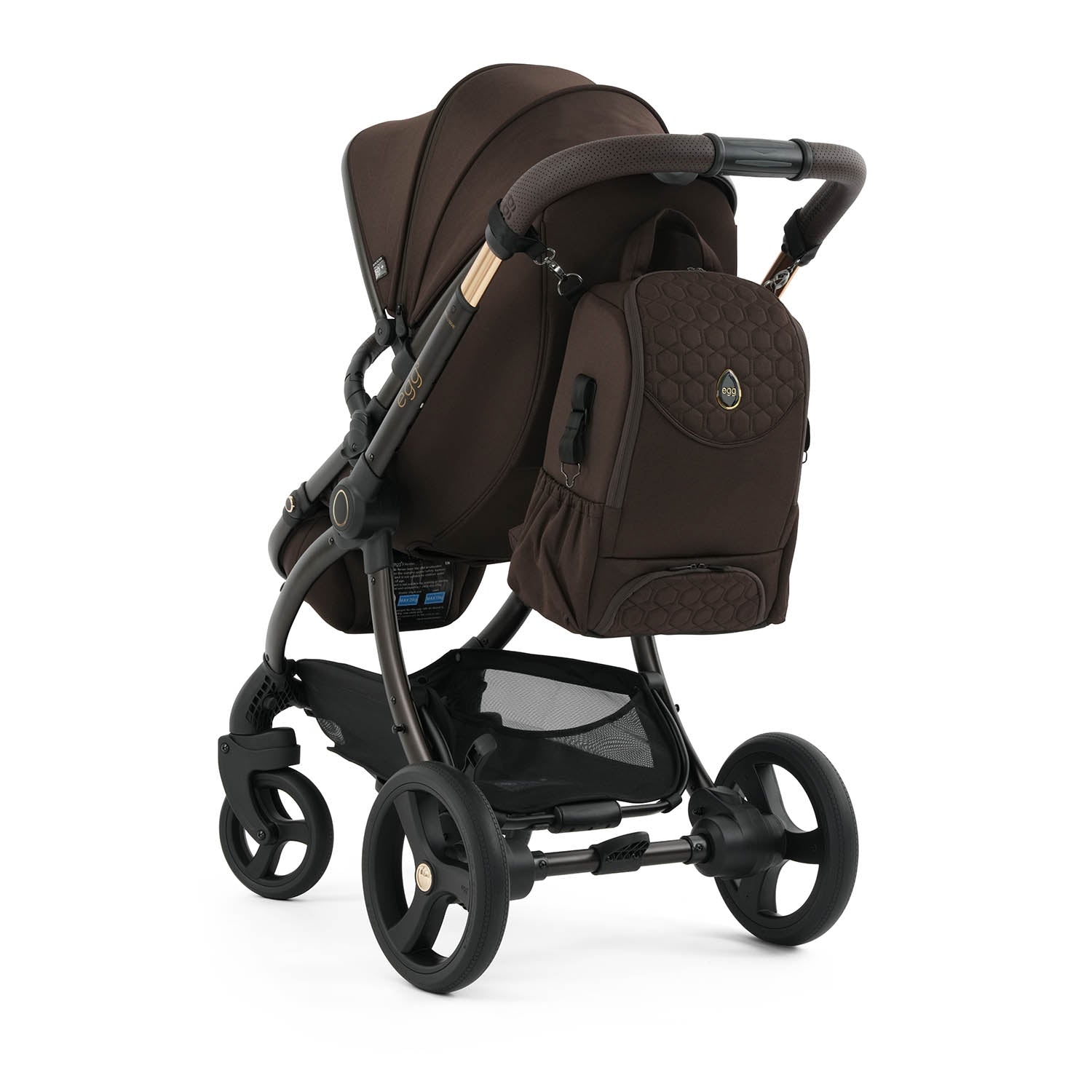 Egg 3 Luxury Maxi-Cosi Cabriofix i-Size Special Edition Travel System Bundle - Turkish Coffee