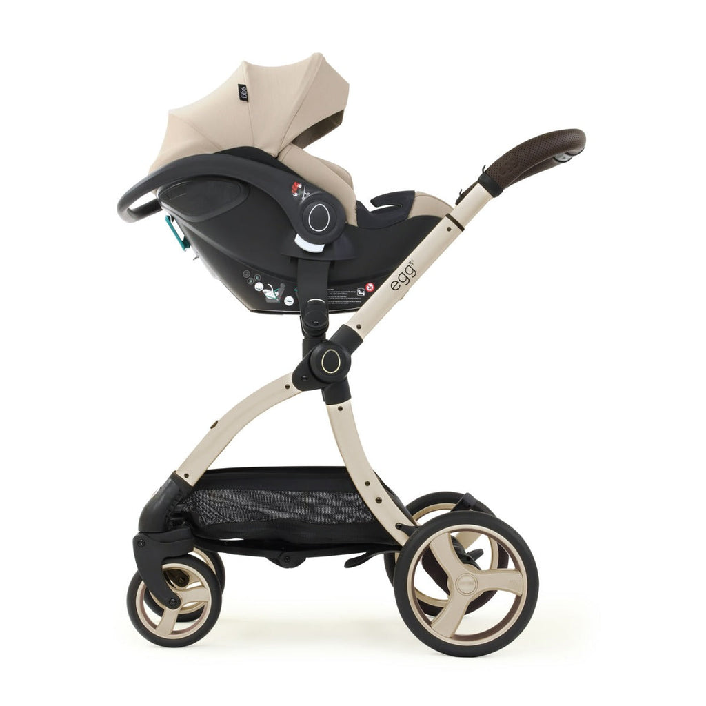 Egg 3 Luxury Shell i-Size Travel System Bundle - Feather 23