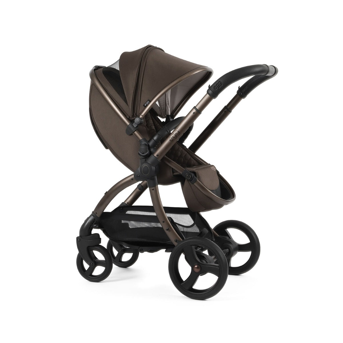 Egg 3 Luxury Shell i-Size Travel System Bundle - Chocolate Velvet 44