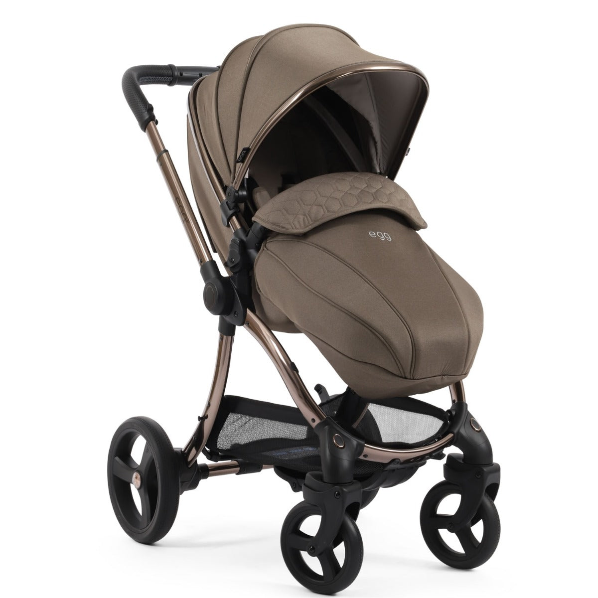 Egg 3 Luxury Shell 360 Travel System Bundle - Mink