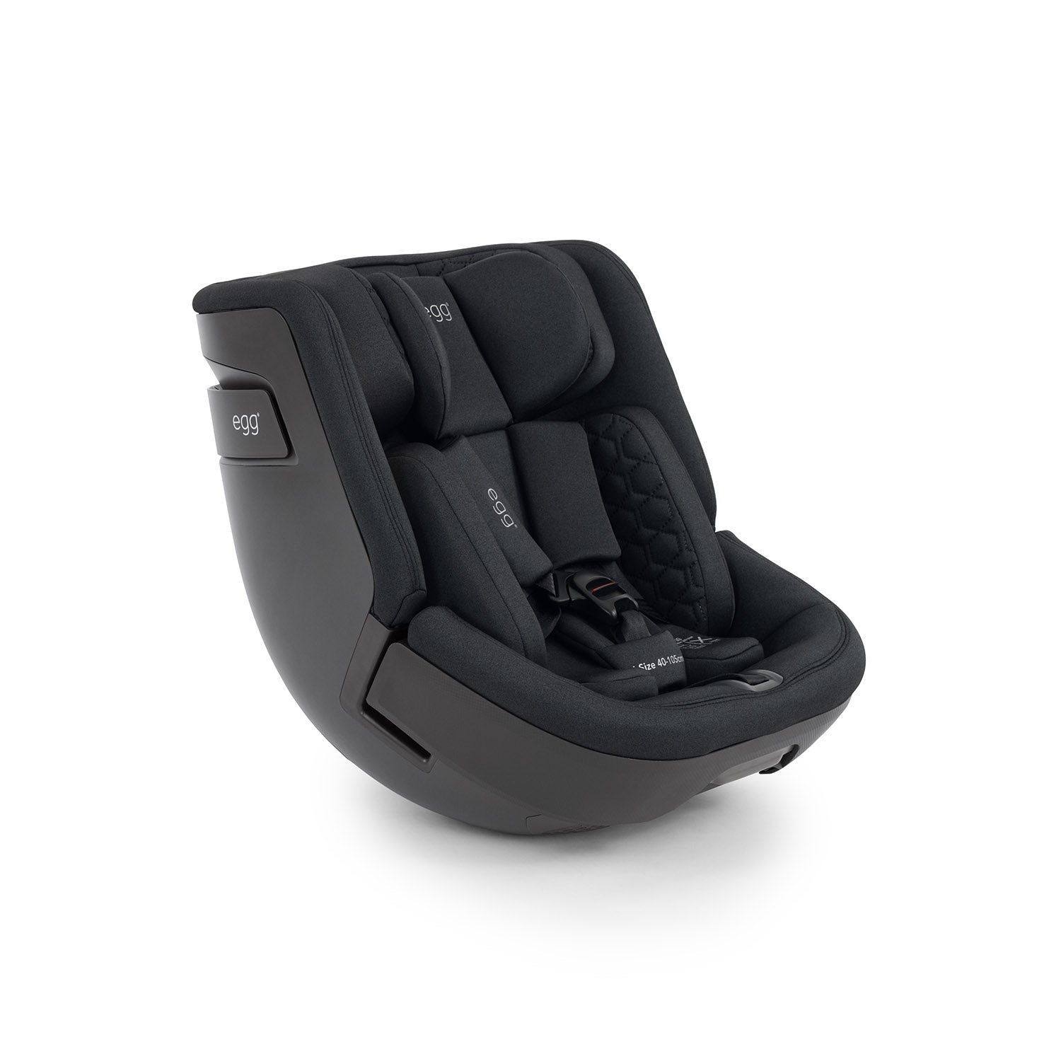 Egg 3 Ultimate Shell 360 Car Seat & Nursery Essentials Bundle - Carbonite