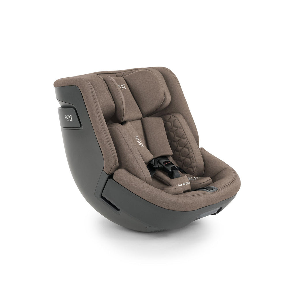 Egg 3 Ultimate Shell 360 Car Seat & Nursery Essentials Bundle - Mink