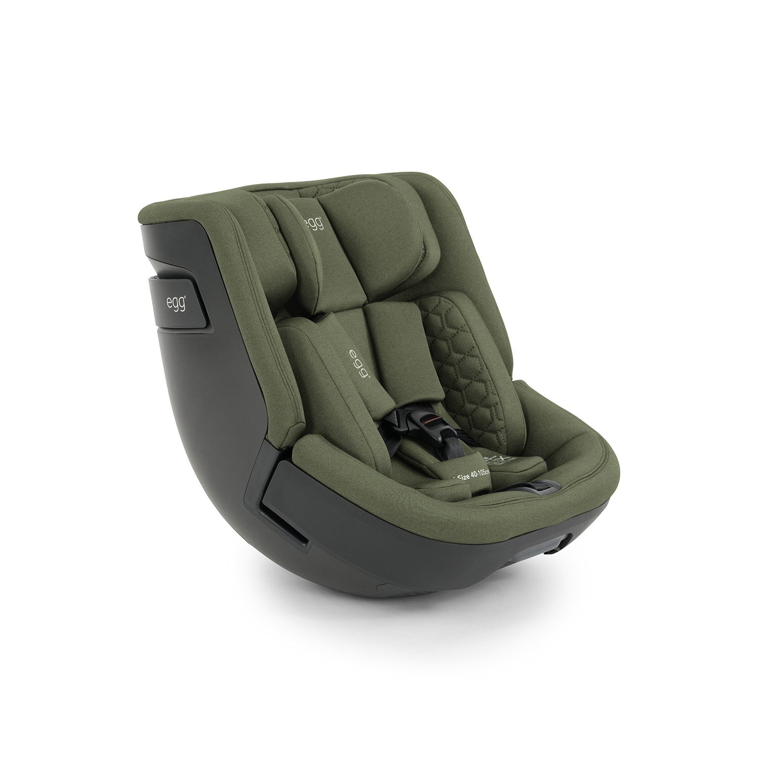 Egg 3 Ultimate Shell 360 Car Seat & Nursery Essentials Bundle - Sage