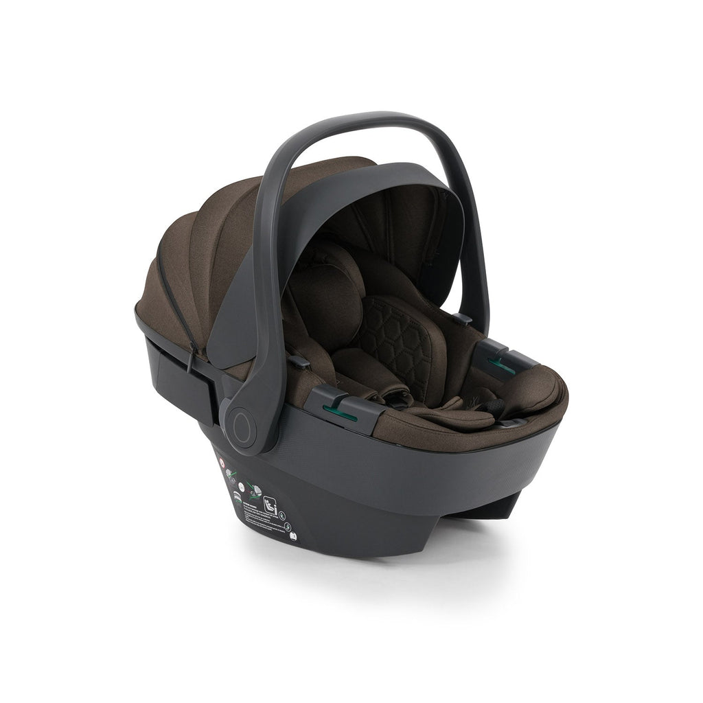 Egg 3 Ultimate Shell 360 Car Seat & Nursery Essentials Bundle - Chocolate Velvet