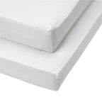 Tutti Bambini Essentials Alba Mini Cot Bed, Mattress & Bedding Bundle - White