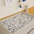 Tutti Bambini Fuori Chest Changer - White Sand & Warm Walnut