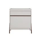 Tutti Bambini Fuori Chest Changer - White Sand & Warm Walnut