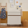 Tutti Bambini Fuori Chest Changer - White Sand & Warm Walnut
