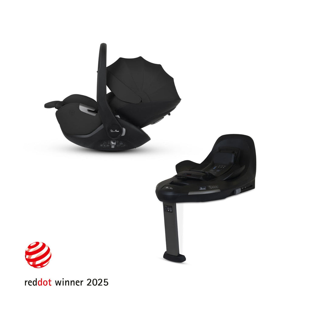 Silver Cross Glide Plus 360 Infant Car Seat & Base Plus 360 - Iconic Black 5