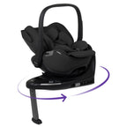 Silver Cross Glide Plus 360 Infant Car Seat & Base Plus 360 - Iconic Black 7