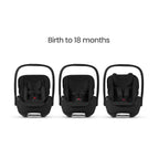 Silver Cross Glide Plus 360 Infant Car Seat & Base Plus 360 - Iconic Black 2