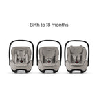 Silver Cross Glide Plus 360 Infant Car Seat & Base Plus 360 - Natural Taupe 2